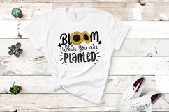Bloom where you are planted SVG Quote | Sunflower SVG Quotes Product Image 3