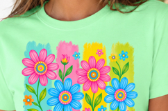 Summer Vibes PNG, Bloom Floral Sublimation Design Product Image 2