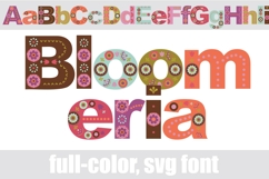 Bloomeria Color Font Product Image 1