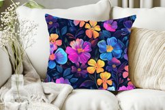 Blooming Flowers Pattern Digital Paper Bundle Product Image 2