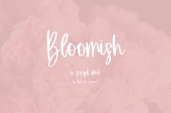 Bloomish Script Product Image 1