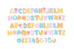 Blossom-mania Pastel Color Font Product Image 4