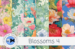Blossoms Paper Pack 4 Product Image 1