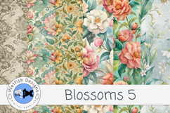Blossoms Paper Pack 5 Product Image 1