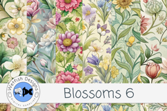 Blossoms Paper Pack 6 Product Image 1