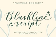 Blushline Script Product Image 1