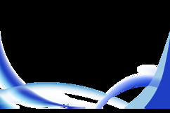 Blue abstract dynamic curve wave decoration banner backgroun Product Image 2