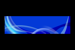 Blue abstract dynamic curve wave decoration horizontal cover Product Image 2