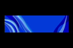 Blue abstract dynamic curve wave decoration horizontal cover Product Image 2