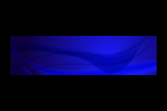 Blue abstract dynamic gradient mesh curve wave backdrop hori Product Image 2