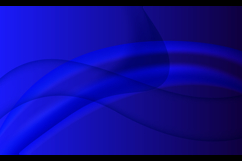 Blue abstract dynamic gradient mesh curve wave backdrop temp Product Image 2