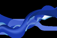 Blue abstract dynamic wave background element concept Product Image 2