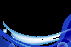 Blue abstract dynamic wave decoration element vector Product Image 2