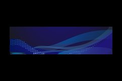 Blue abstract dynamic wavy and grunge halftone banner Product Image 2