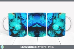 GorgeousBlue Mug Wrap design.