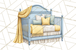 Baby Nursery Clipart PNG, Baby Shower Items, Baby Essentials Product Image 5