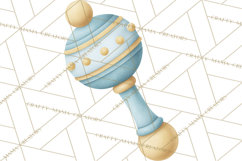 Baby Nursery Clipart PNG, Baby Shower Items, Baby Essentials Product Image 3