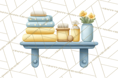 Baby Nursery Clipart PNG, Baby Shower Items, Baby Essentials Product Image 2