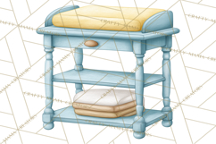 Baby Nursery Clipart PNG, Baby Shower Items, Baby Essentials Product Image 3