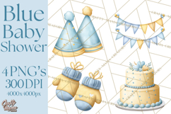 Baby Nursery Clipart PNG, Baby Shower Items, Baby Essentials Product Image 1
