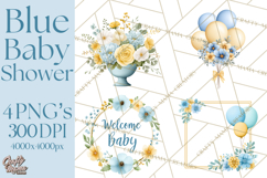 Baby Nursery Clipart PNG, Baby Shower Items, Baby Essentials Product Image 1