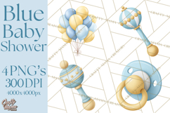 Baby Nursery Clipart PNG, Baby Shower Items, Baby Essentials Product Image 1