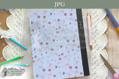 Coquette Composition Notebook Cover Printable Bundle Product Image 6