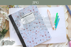 Coquette Composition Notebook Cover Printable Bundle Product Image 3