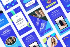 Blue Business Instagram Stories Canva Product Image 3