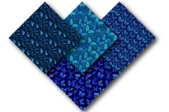 Blue Butterfly Patterns Product Image 2