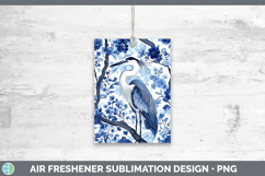 GorgeousBlue Chinoiserie Birds Air Freshener design.