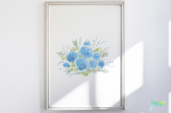 Blue Christmas Clipart Bundle Product Image 3