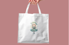 Cute Teal Christmas Clipart - 10 Transparent PNGs Anime Product Image 9
