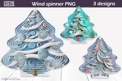 Christmas Wind Spinner Bundle | Christmas Tree Wind Spinner Product Image 6