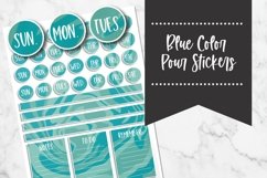 Color Pour Planner Stickers Product Image 1
