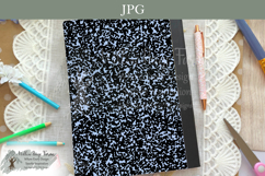 Color Composition Notebook Cover Pink, Purple &amp; Blue Product Image 7