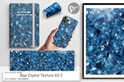 Digital Paper Blue Crystal Product Image 1