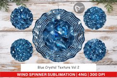 Wind Spinner Blue Crystal Product Image 1