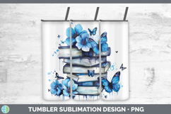 GorgeousBlue Drips Tumbler design.