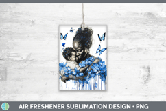 GorgeousBlue Drips Air Freshener design.