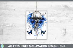 GorgeousBlue Drips Air Freshener design.