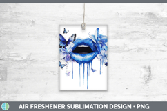 GorgeousBlue Drips Air Freshener design.