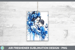 GorgeousBlue Drips Air Freshener design.