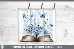 GorgeousBlue Drips Tumbler design.