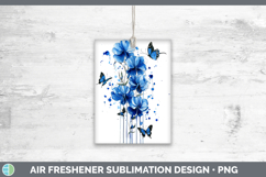 GorgeousBlue Drips Air Freshener design.