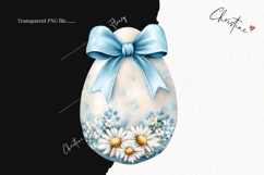 Watercolor Easter Eggs | Christian Easter PNG Product Image 2