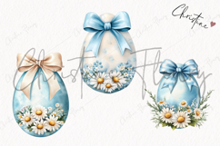 Watercolor Easter Eggs | Christian Easter PNG Product Image 3