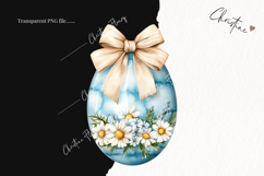 Watercolor Easter Eggs | Christian Easter PNG Product Image 2