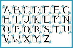 Floral PNG Alphabet | Blue Rose PNG Letters Product Image 6
