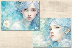 Blue Flower Girl Product Image 2